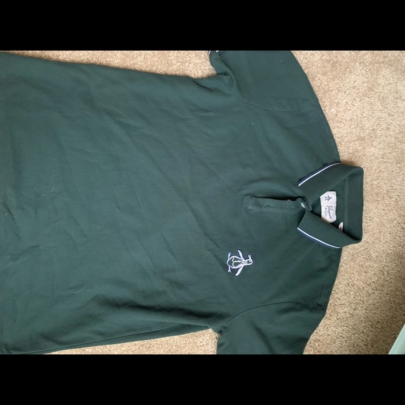 Penguin S green slim fit polo like new - Picture 1 of 2